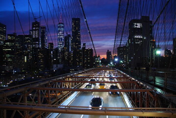 Fototapeta na wymiar Brooklyn Bridge New York