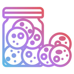 cookies gradient icon