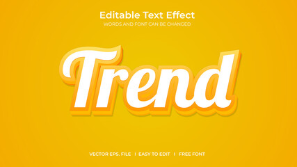 Fototapeta na wymiar Trend text effect style