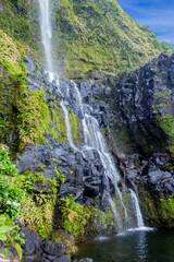 Azores waterfalls in Flores