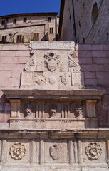 Marcella fountain in Assisi, Italy