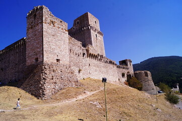 Rocca Major in Assisi, Italy