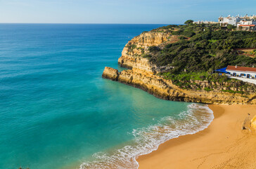 Cliffs in the Coast of Algarve