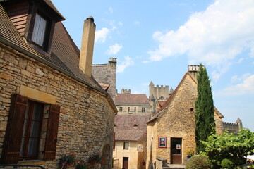 Beynac-et-Cazenac, pueblo precioso en la Dordoña francesa con castillo incluido.