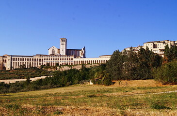 Abbey of San Francesco in Assisi, Italy