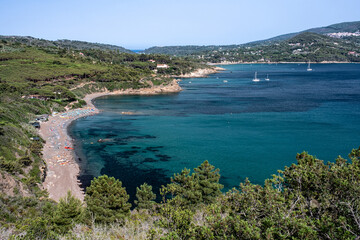 Isola d'Elba, panorama marino