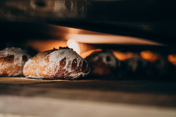 Bread baking industry, tasty pastry
