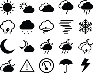 Weather Isolated Vector icon which can easily modify or edit

