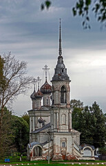 Obraz premium Candlemas church, city of Vologda, Russia. Years of construction 1731—1735