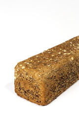 toast wheat bread sliced isolated