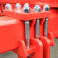 Image of a cultivator frame.