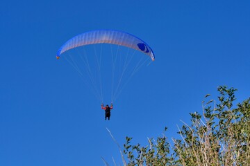 Paraglyding at the 