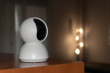 360 surveillance camera ideal for monitoring pets or children