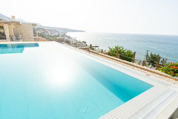 the swimming pool. Travel Holidays, Vacation.