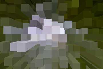 Hintergrund mit Quadrat Säulen