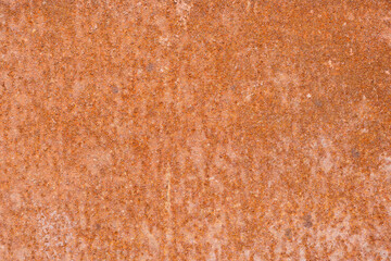 Rusty metal panel texture as full-frame background