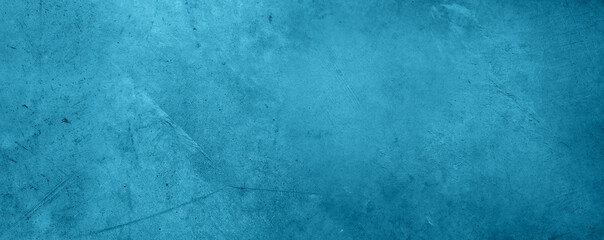 Blue textured concrete wall background