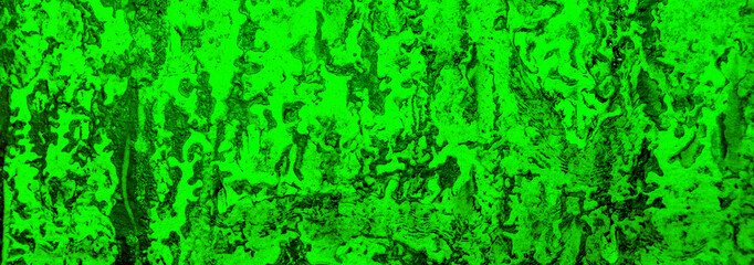 Green abstract resin with stains for banner concept