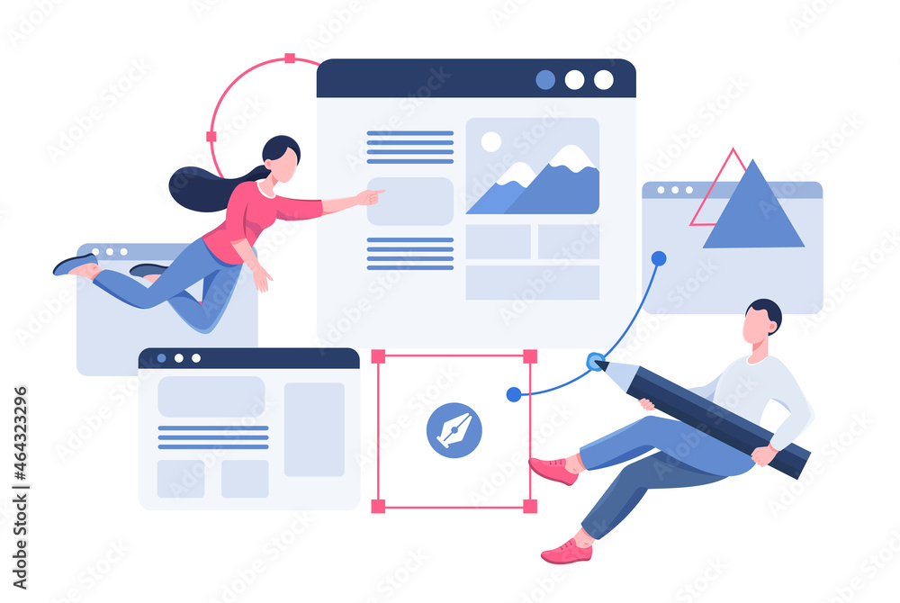 Poster ui ux design project