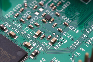 electronic component, electric circuit,close up  circuit