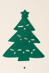 abstract christmas tree