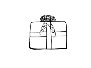 gift box with a bow
