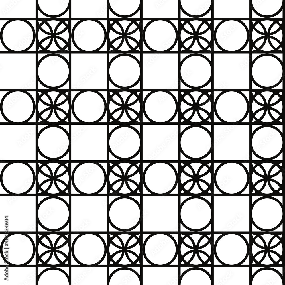 Aufkleber laces of intricate shape in horizontal and vertical proportions to each other. vector.