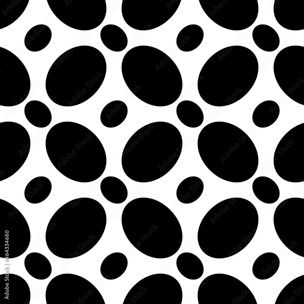 Poster diagonal black stones. vector simple pattern.