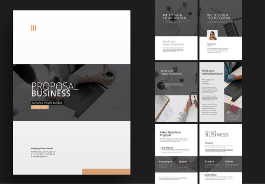 Creative Minimal Proposal Layout