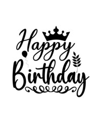 Happy Birthday SVG Files, Happy Birthday SVG bundle, Happy Birthday Cut File, Birthday Cake 