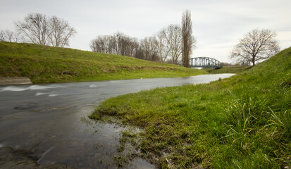 The old iron bridge, Požega, Croatia
