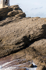 Punta Chiappa, stretch of coast on the Portofino promontory in Genoa in Liguria
