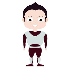 illustration of a boy