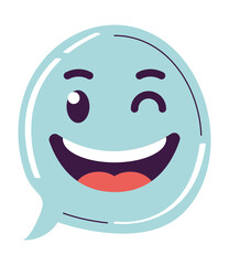 cartoon chat bubble