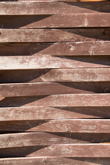 background of wooden diagonal brown planks