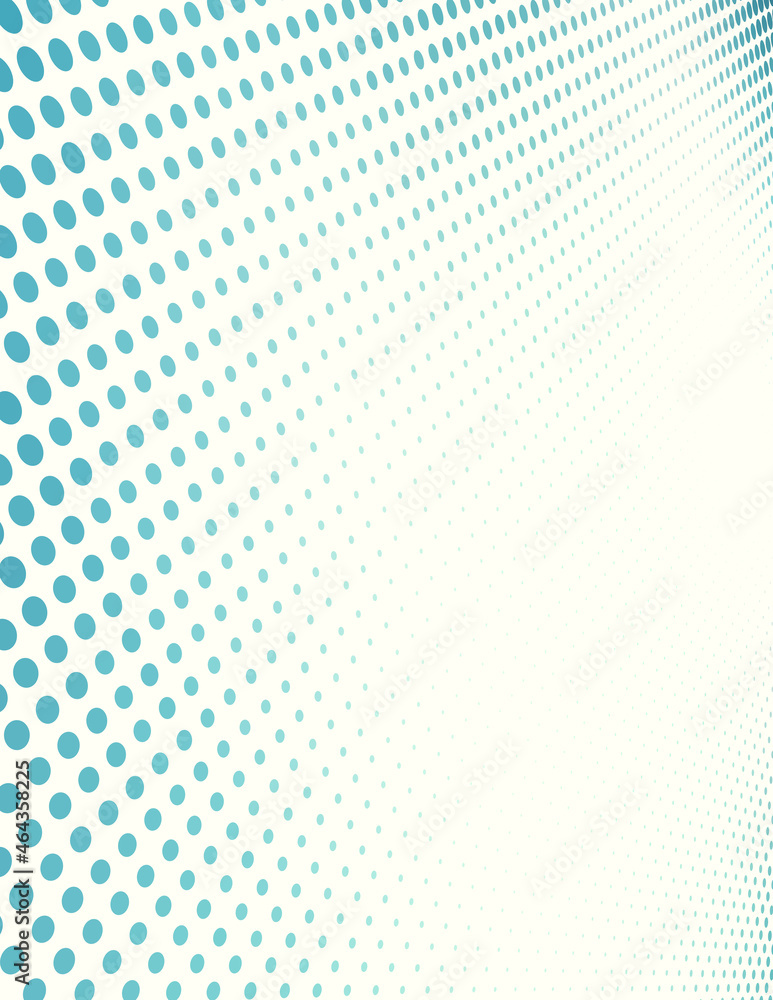 Aufkleber Dotted background with halftone effect. Vertical pattern
