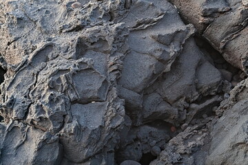 volcanic rock characteristic of the island of stromboli, Aeolian Islands