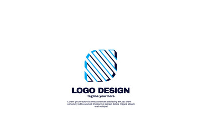 stock illustrator abstract simple networking logo corporate company business and branding design