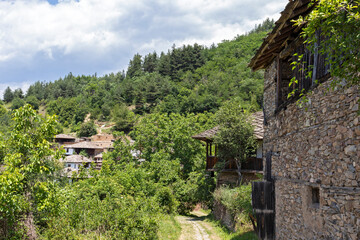 Village of Leshten with Authentic nineteenth century houses, Bulgaria