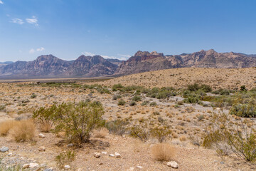 Mountain Range at Red Rock Canyon