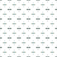 Seamless simple surface pattern with strokes. Broken horizontal hatched lines. Dashes motif. Repeated rectangle blocks