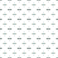 Seamless simple surface pattern with strokes. Broken horizontal hatched lines. Dashes motif. Repeated rectangle blocks