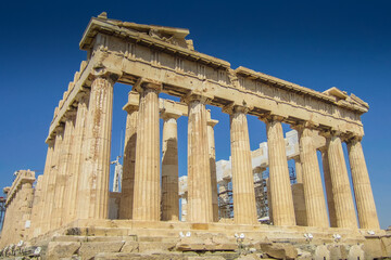 The Parthenon in Athens Greece