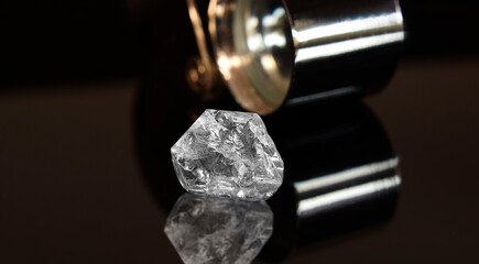 large real diamond for making jewelry