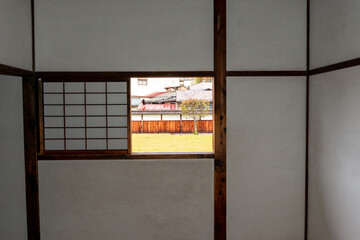 Office room of Takayama Jinya (encampment) in Gifu, Japan