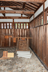 Torture room of Takayama Jinya (encampment) in Gifu, Japan