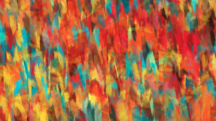 Abstract Painting Color Background. Modern Cover Design Texture. Dynamic Bright Vibrant Background.