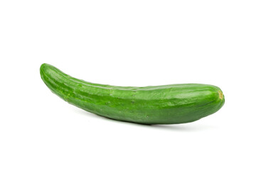 Japanese cucumber  isolated on white background