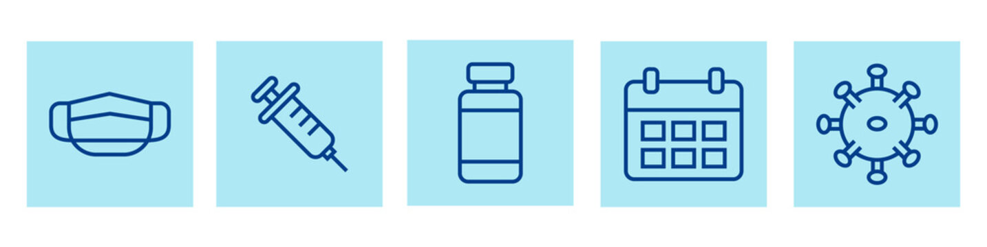 Vaccine Basic Icons