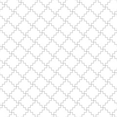abstract geometric shapes. vector seamless pattern. black and white repetitive background. fabric swatch. wrapping paper. modern stylish texture. continuous design template for home decor, textile